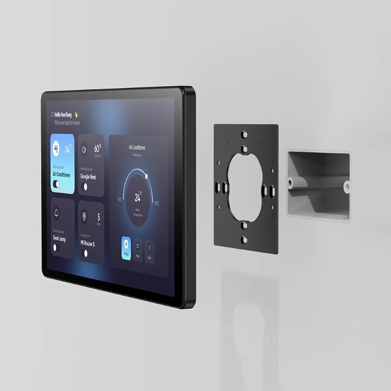 10-Inch Wall Mount Android Tablet RJ45 RS485 usb-c Wall Panel ODM Octa Core Dual Box Speaker, Touch Panel