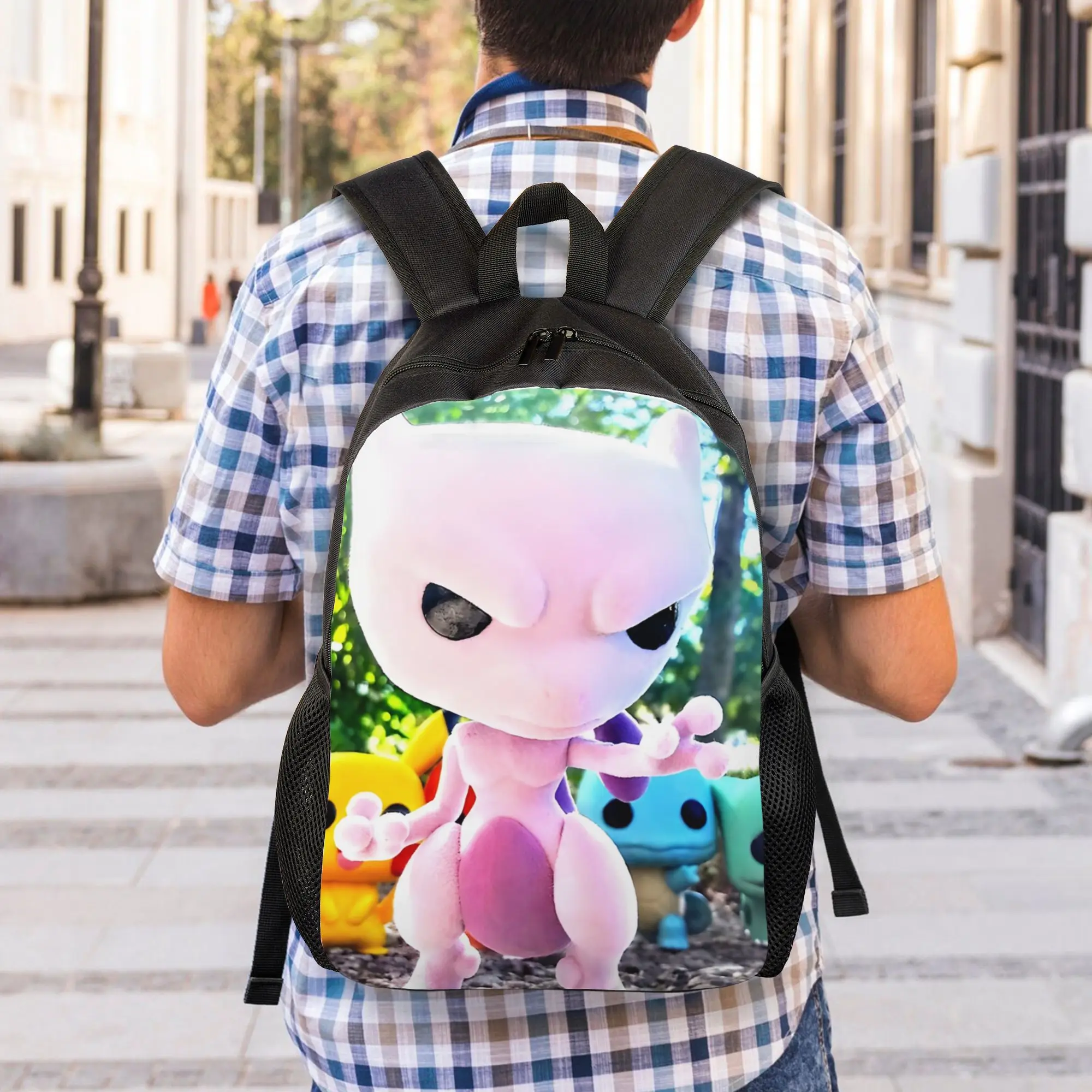

Back to school season Super Quality Mewtwo Pokémon Rucksack Pokemon Students Schoolbag Backpack