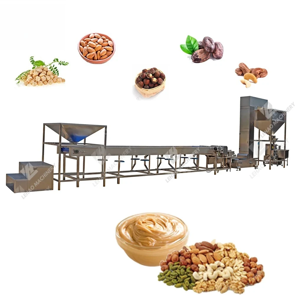 Factory Price Peanut Nut Butter Production Line Cocoa Almond Butter Grinding Machines Sesame Butter Maker