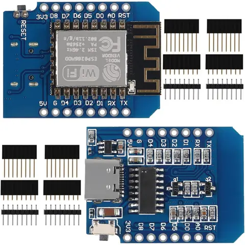 1-10PCS WeMos D1 Mini TYPE-C USB ESP8266 ESP-12F CH340G V2 Module WiFi D1 Mini Development Board 3.3V With Pin For Arduino