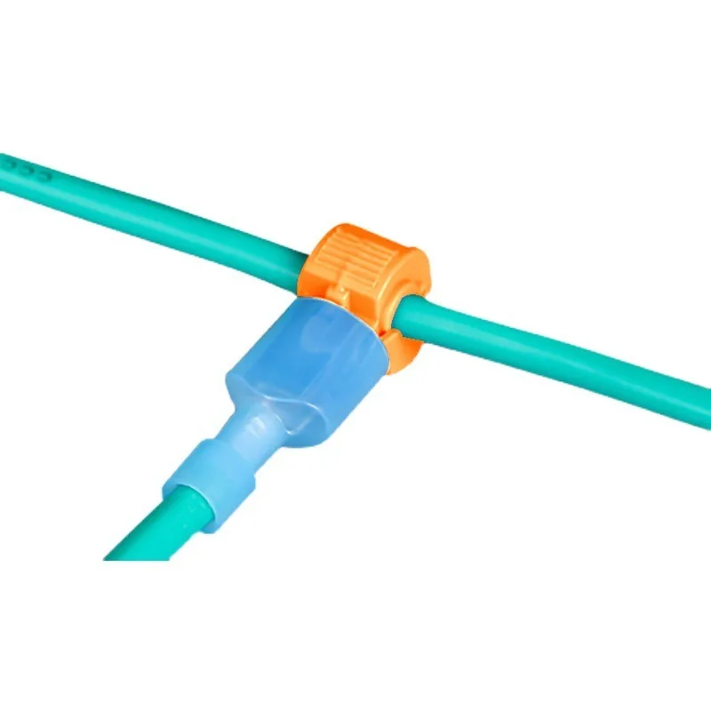 T-Type Wire Connectors No Stripping, Quick Splice Wire Terminals for Car & Home, Insulated Wire Joint Clips