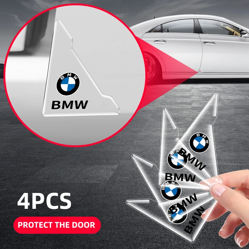 Car Door Anti-Scratch Corner Cover Protector Sticker Decor For BMW M E34 E36 E60 E90 E46 E39 E70 F10 F20 F30 X5 M3 M5 M6 F01 F02