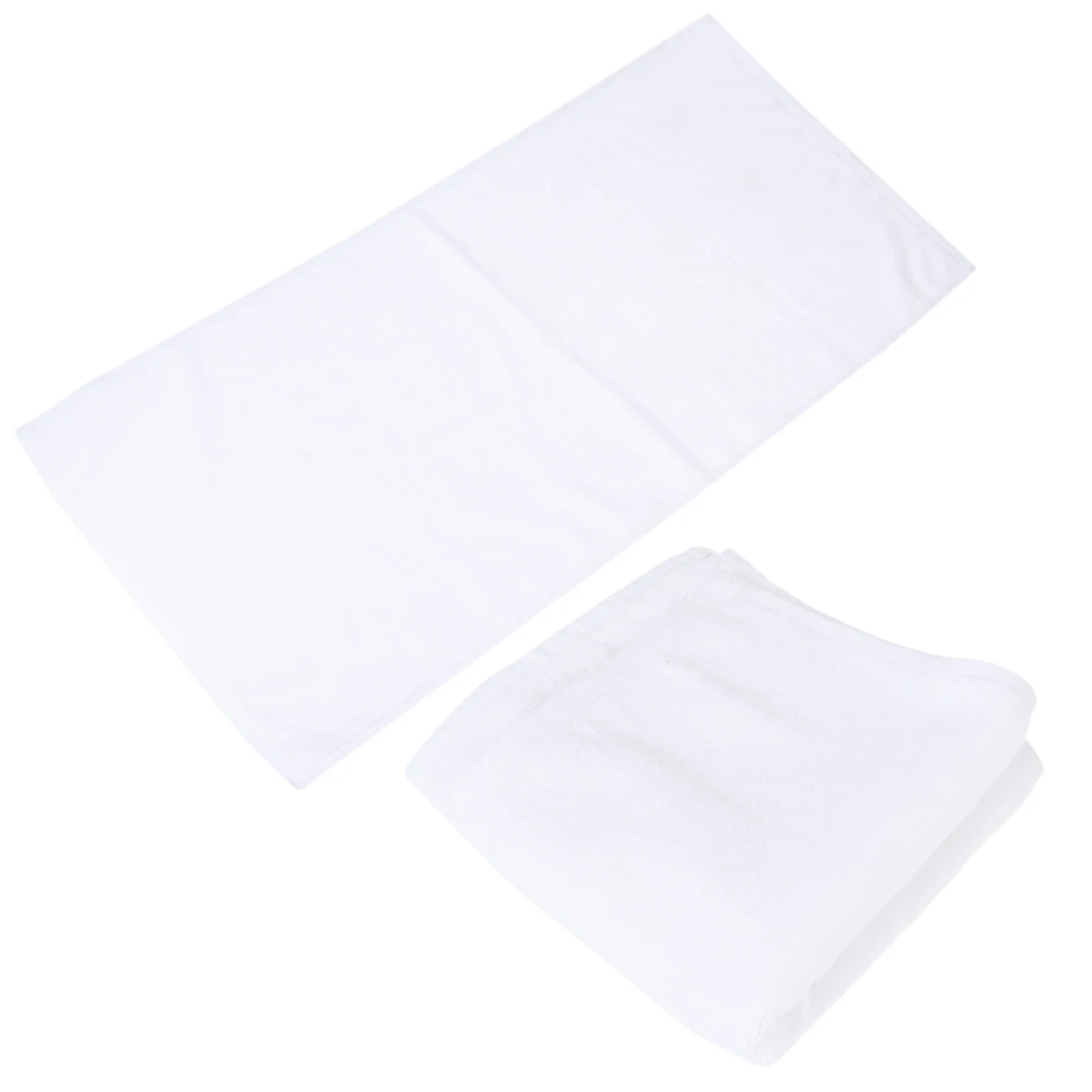 

2Pcs Sports Towel Cotton H Towels Washcloths Face Barber Bathroom Kitchen Absorbent Durable QuickDry