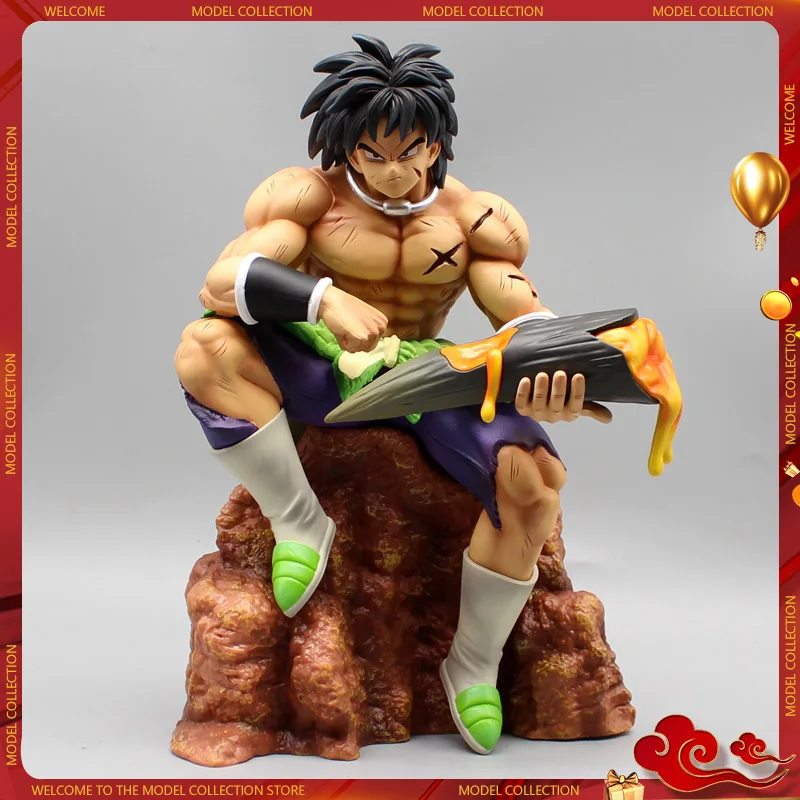 

New 24cm Dragon Ball Super Broly Figure Saiyan Broli Max 003 Figurine Pvc Action Figure Collectible Model Toy For Children Gifts