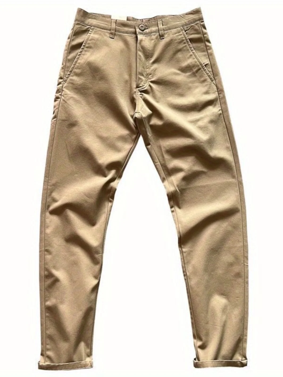 

Тяжелые хлопковые мужские прямые брюки для спецодежды с несколькими карманами, повседневные брюки цвета хаки в стиле ретро, молодежные весенне-осенние брюки