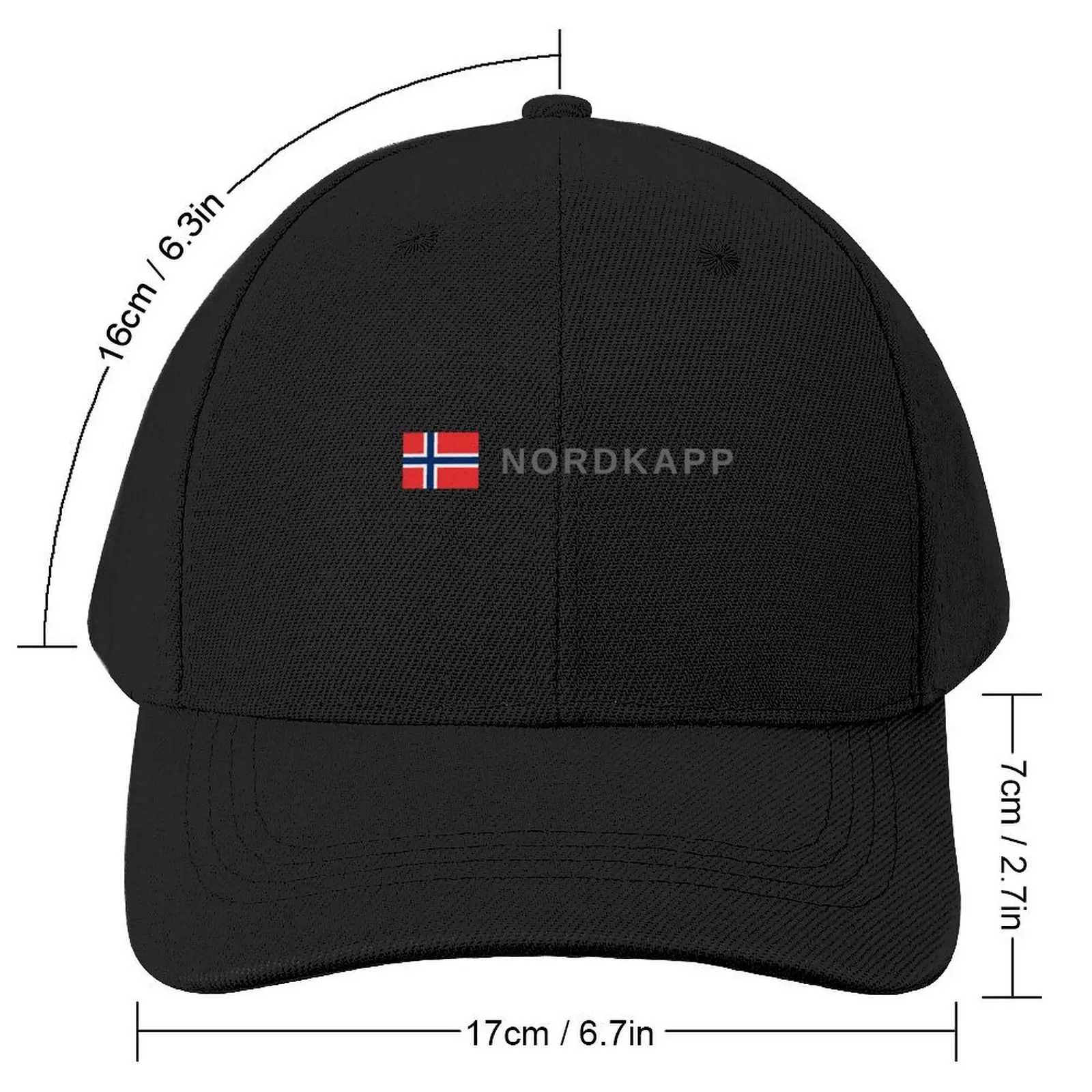 Nordkapp Northcape Norway Baseball Cap Sun Cap birthday For Women Men's