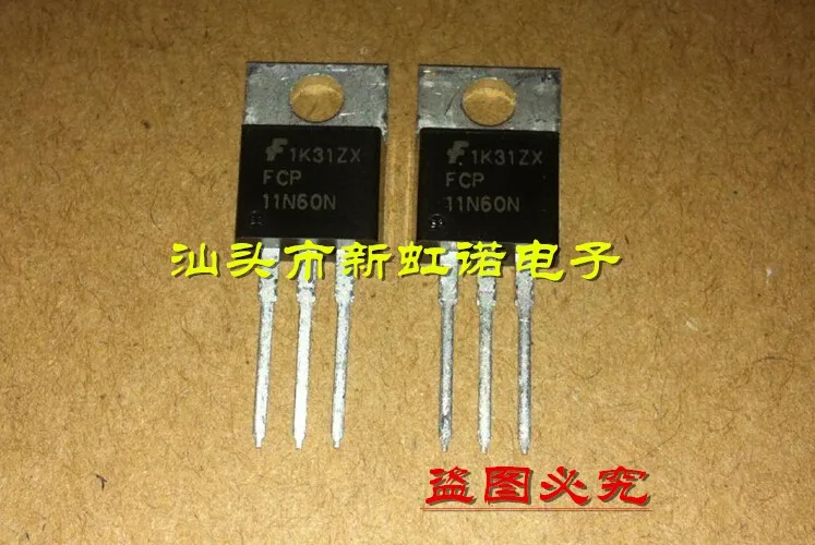 5 قطعة/الوحدة جديد الأصلي FCP11N60N صمام ثلاثي في المخزون