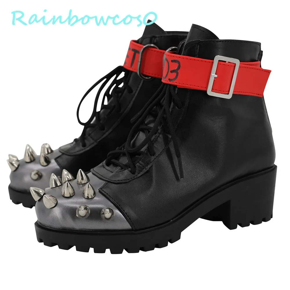 Nikke Crow Cosplay Shoes Boots Game Anime Party Halloween Chritmas RainbowCos0 W3122