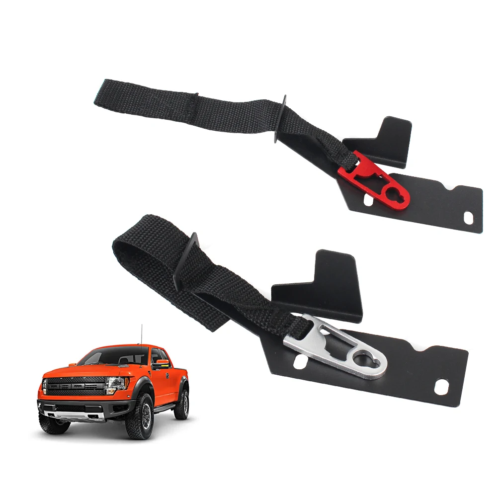 For Ford F150 F250 F350 Raptor Supercrew Car Rear Seat Safety Belt Buckle Release Belt Strap Latch Auto Fastener Interior Holder