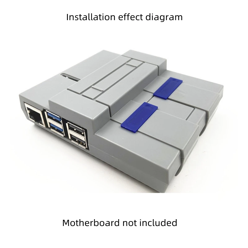 For Raspberry Pi Generation 5 Retro Shell Gaming Console Boxes