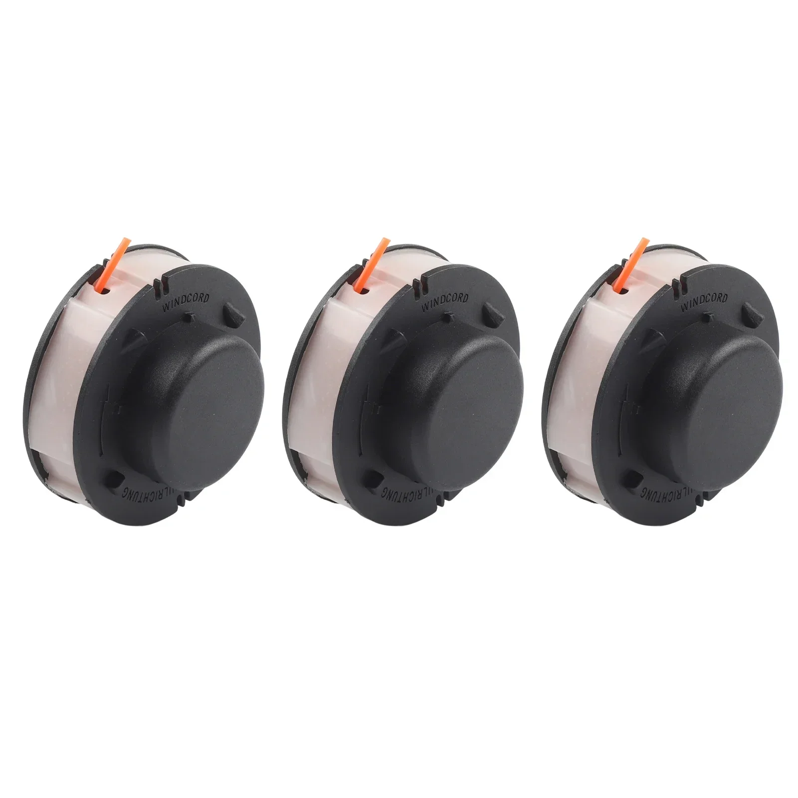 Yard Work Gardening Grass Trimmer Spool Trimmer Accessory Pack Grass Trimmer 3pcs Spool Set Robust Plastic Material