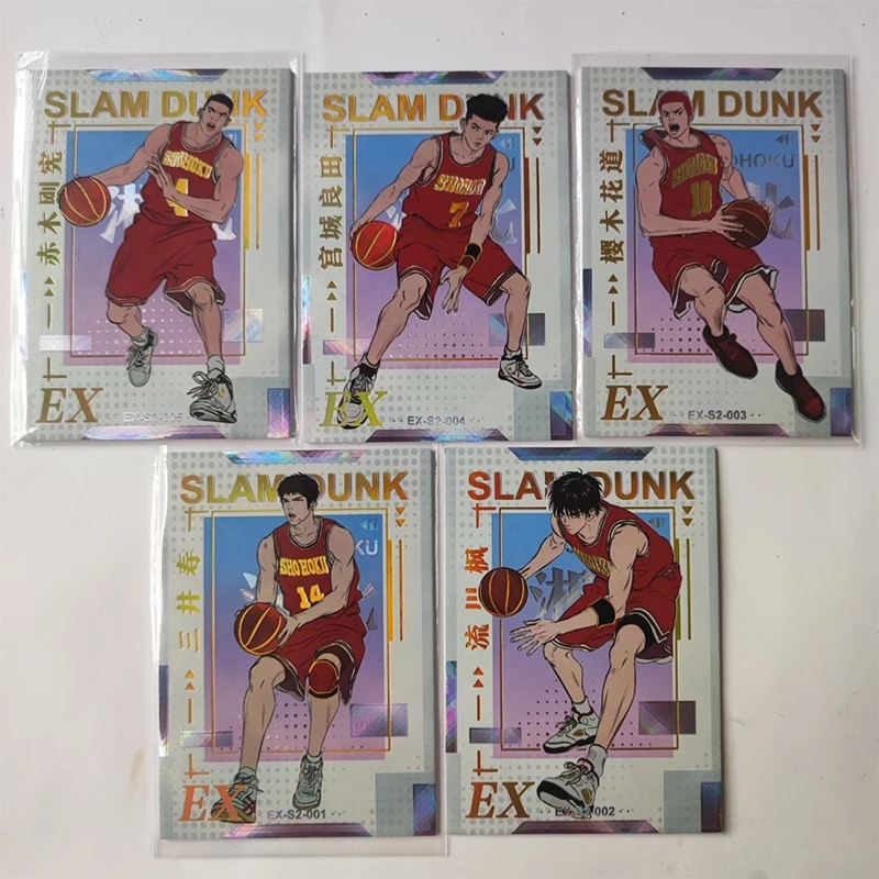 Burning Card Slam Dunk EX Card Akagi Takenori Miyagi Ryota Rare Limited Edition Collection Card Christmas Birthday Gift Toys