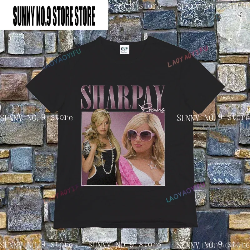 Pink Sharpay Evans Retro Aesthetics T Shirt Streetwear Trending Popular Classic 90'S Graphics Tops