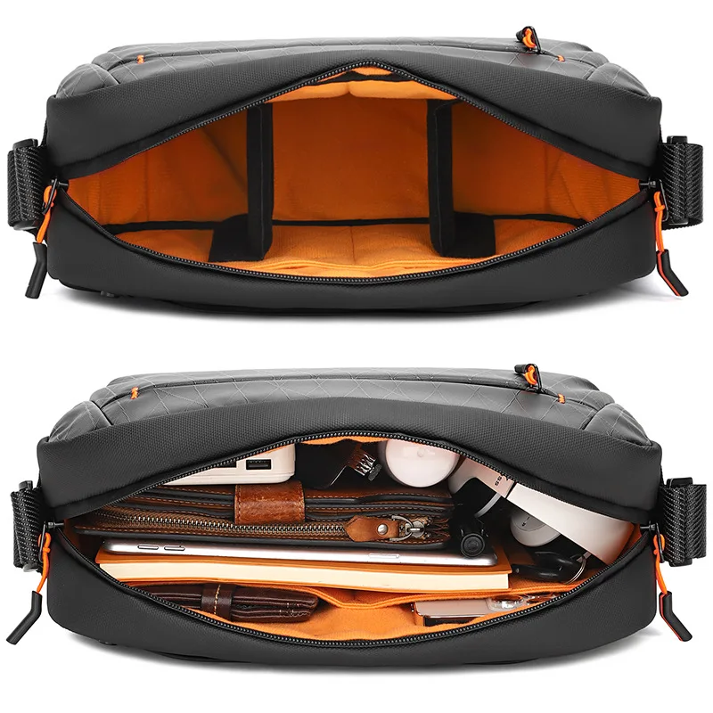 Portable camera bag,shoulder breast, photo bag,Fuji micro-single anti-digital oblique span storage,micro-single camera