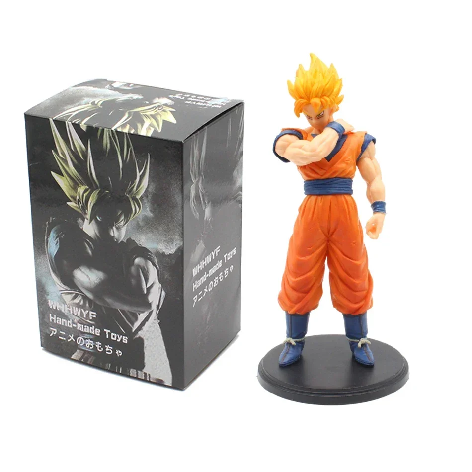 Dragon Ball Z Super Saiyan Son Goku Vegeta Anime figura de acción DBZ ROS Awakening Gohan colección de figuras juguetes para niños regalos