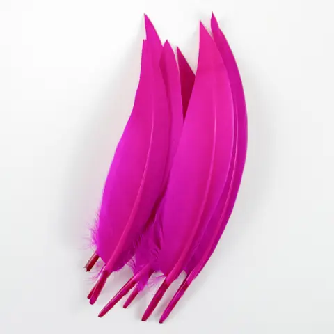 50pcs Natural Goose Feathers Dyed Various Swan Feather for Crafts Wedding Party DIY Jewelry Accessories 10-15CM/4-6 Inch