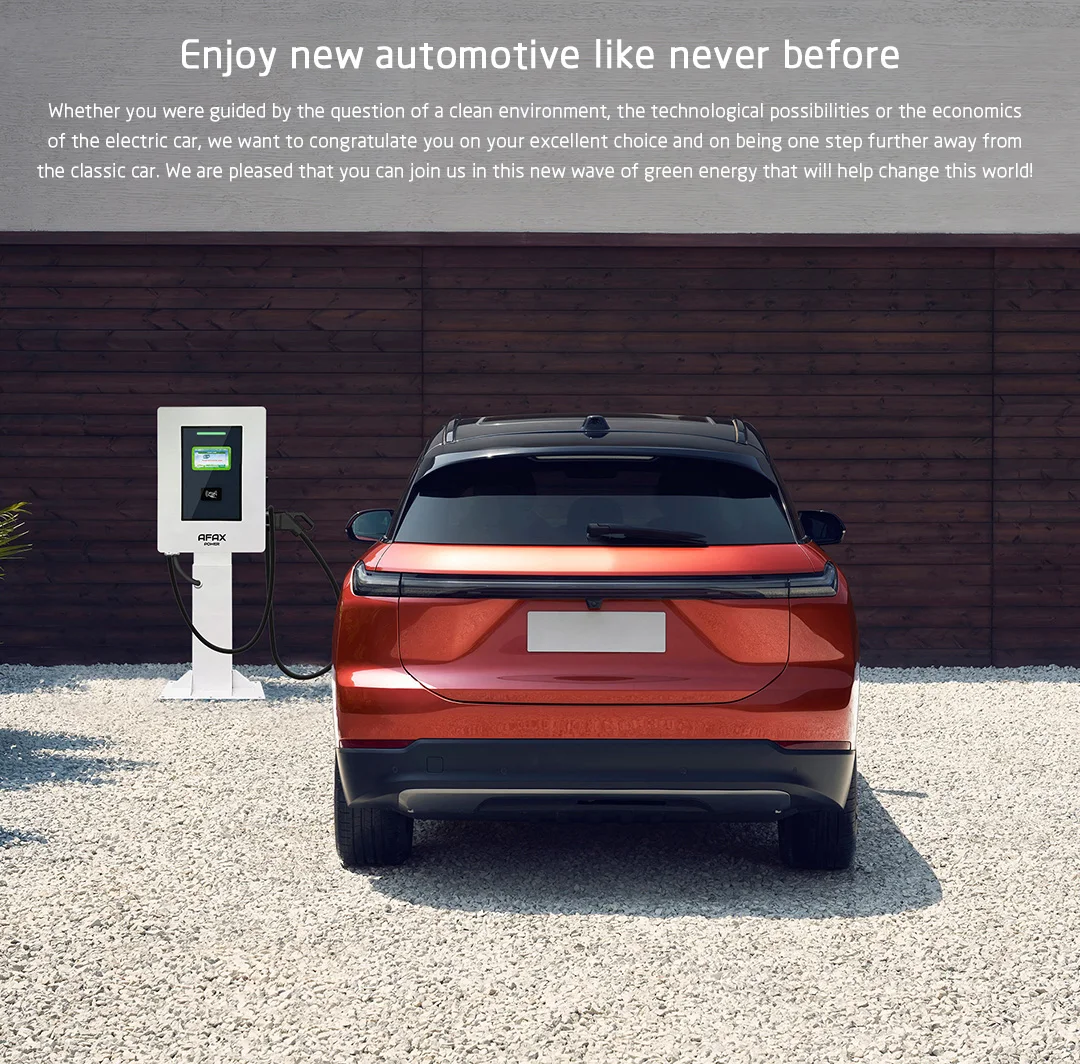 AFAX DC 30KW Electric Vehicle DC Charging Station Wall Mounted Intelligent Charging Post Electric Vehicle Charger