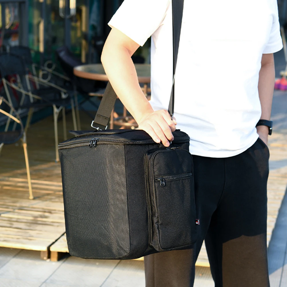 กระเป๋าเดินทางพร้อมสายคล้องไหล่และกระเป๋าพิเศษกระเป๋าเก็บกระเป๋าสําหรับ JBL Partybox Encore Essential Speaker