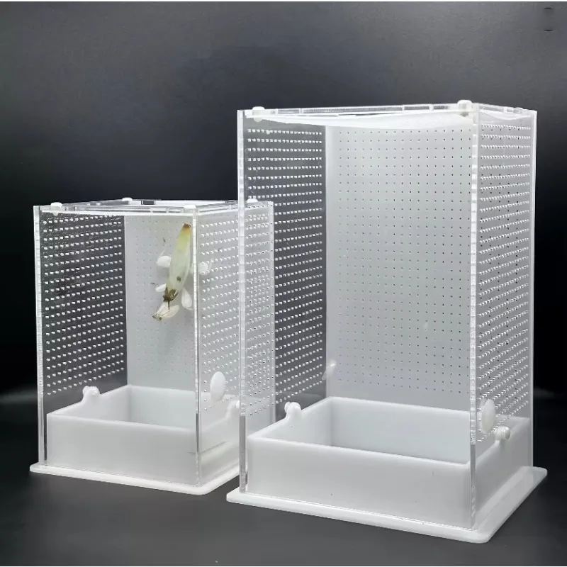 customizable-size-magnetic-acrylic-terrarium-enclosure-eco-friendly-insect-and-reptile-breeding-box-for-small-reptiles-tackle
