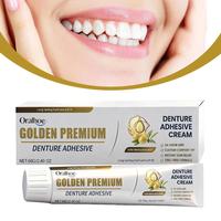 68g Denture Adhesive Cream Long Lasting Professional Dentures Product Enhancing Denture Glue Smile Natural Seamless Care