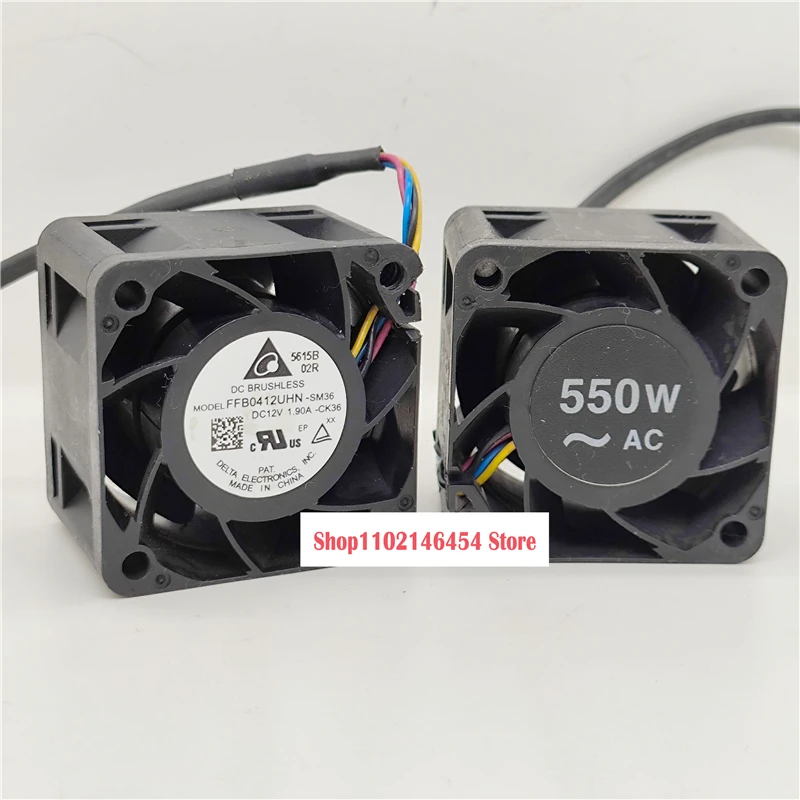 

1 шт. для Delta FFB0412UHN-SM36 DC 12 В 1,90 А 40x40x28 мм 4-проводной охлаждающий вентилятор