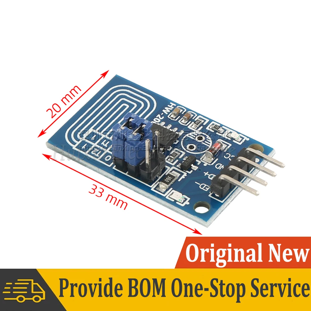 2Pcs Smart Electronics Capacitive touch dimmer Constant pressure dimming PWM control panel type LED dimmer switch module