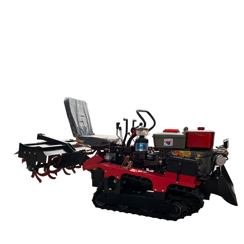 Hot Selling Micro Planter Four-Wheel Drive Rotary Cultivator Tractor 4 Wheel 35HP Mini Tiller