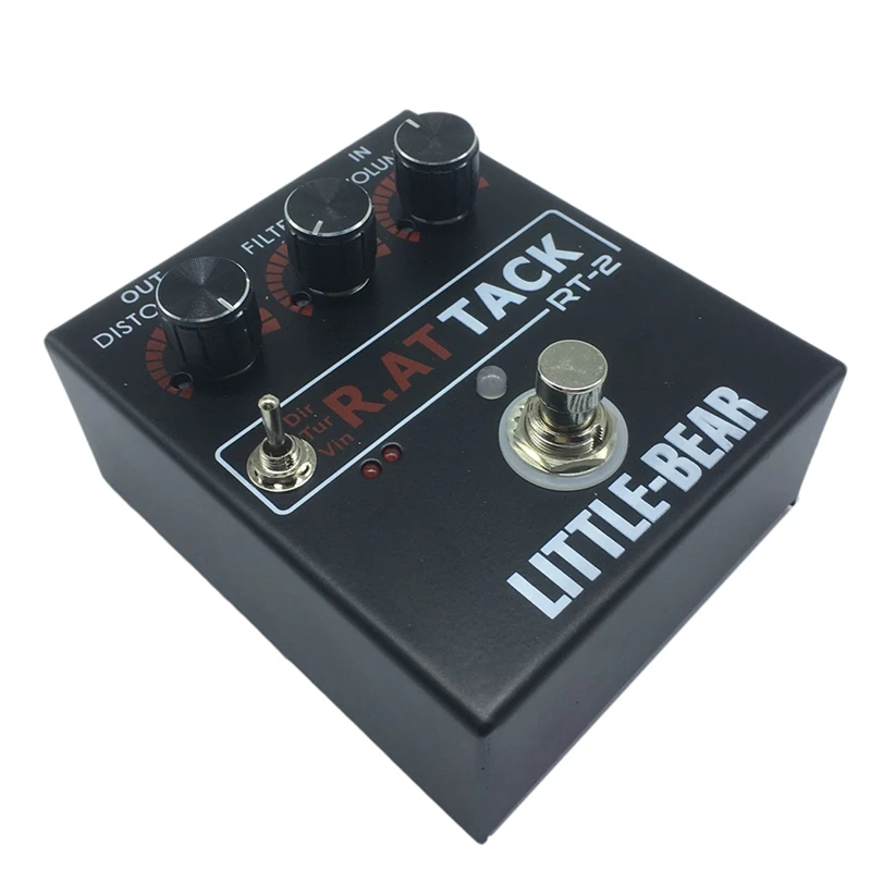 

3 Gear RAT Timbre Distortion Effector Electric Guitar Single Mouse LM308N