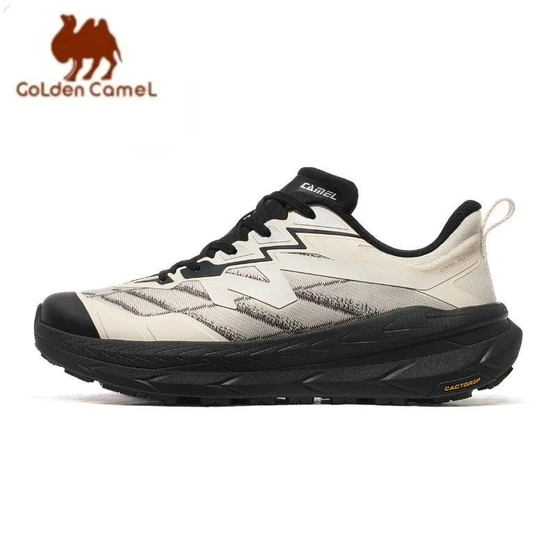 GOLDEN CAMEL Men Sports Shoes Thick Bottom Shock Cusioning Sneaker Waterproof Non-slip Running Shoes for Men Breathable Rebound