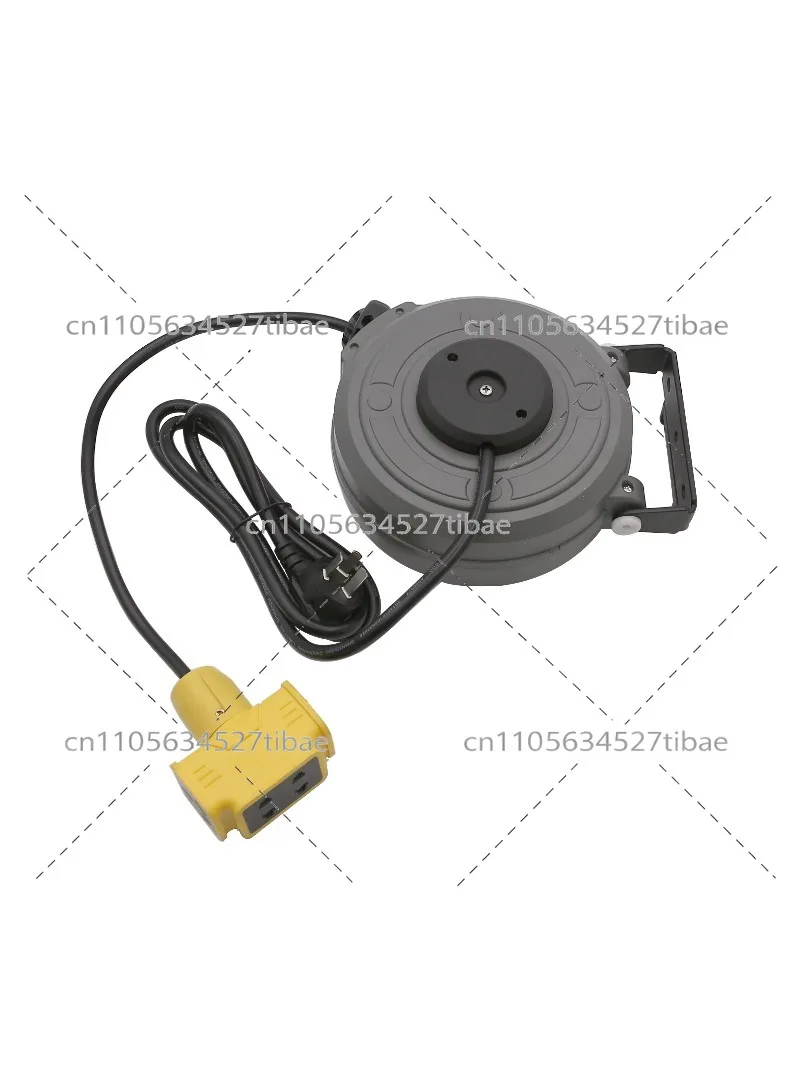 Heavy Duty Automatic Telescopic Cable Reel with Extension Hose - Electric & Durable