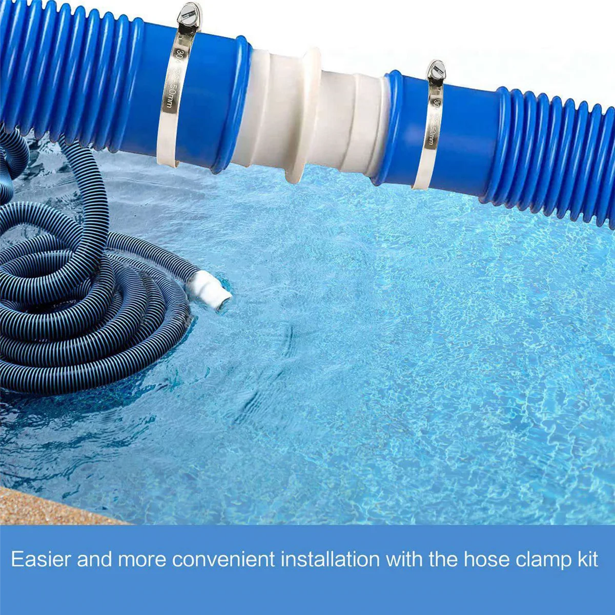 Professional Hose Adapter Fittings with Collar Swimming Pool Accessories for Pangea Tech Hose Conversion Adapter