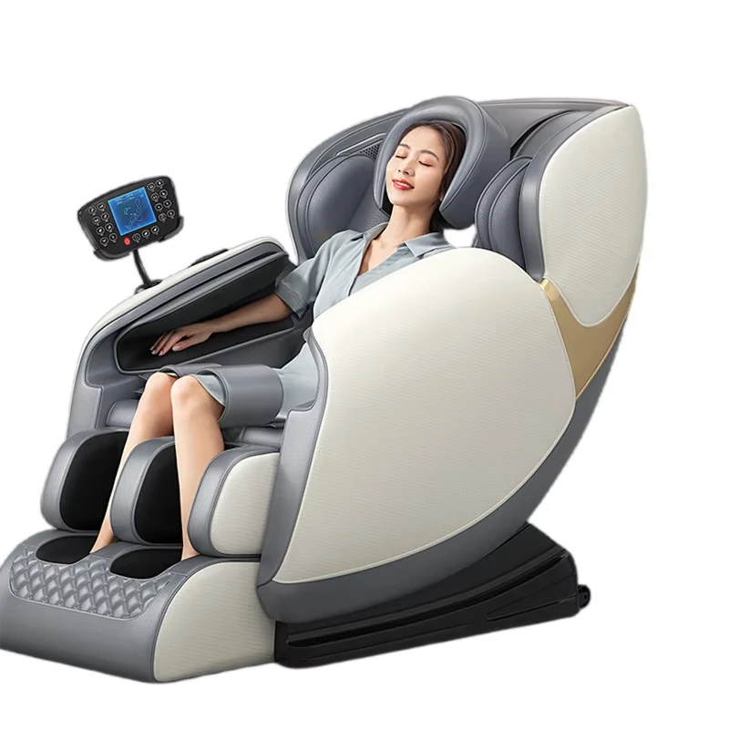 

Smart zero Gravity Shiatsu Body Massager Neck Back Leg Full-body air Compress Vibration Spa Luxury Massage Chair