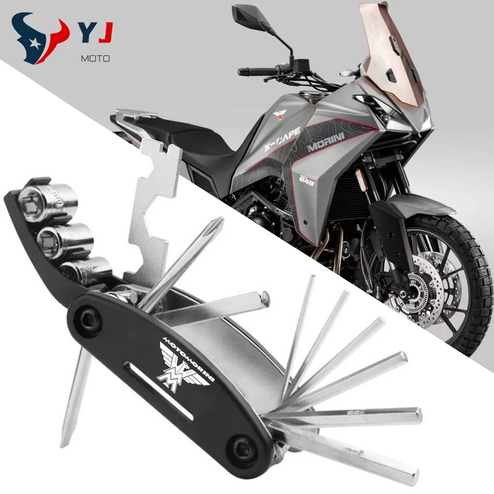 For Moto Morini X-CAPE 650 T/TS Seiemmezzo STR SCR Super-Scrambler Corsaro ZZ ZT Motorcycle Accessories Tools Hexagon Wrench Set