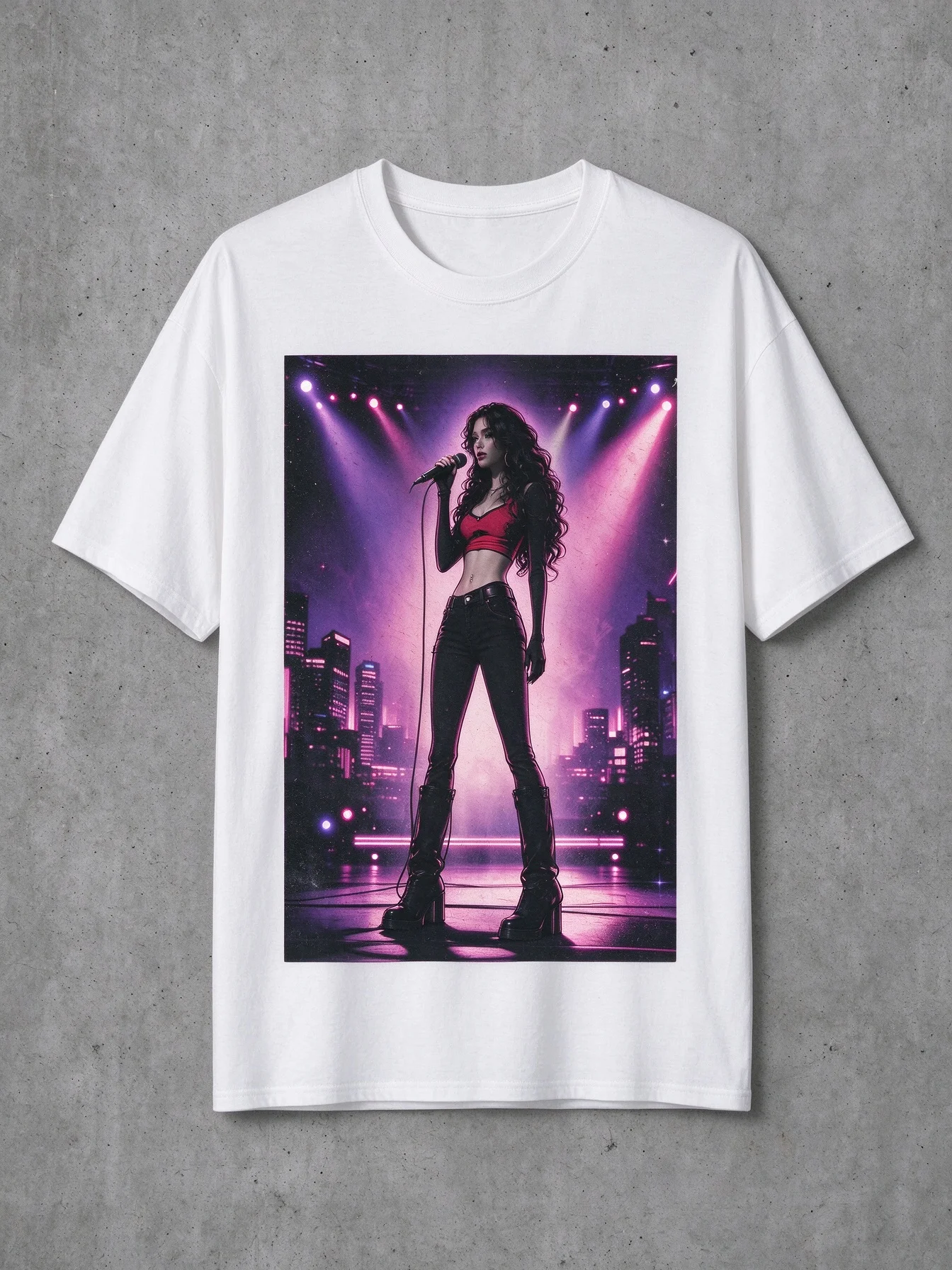 Curated Existence World Tour 2026 Graphic T-shirt Unisex Vintage Concert City Print Short Sleeve Tee