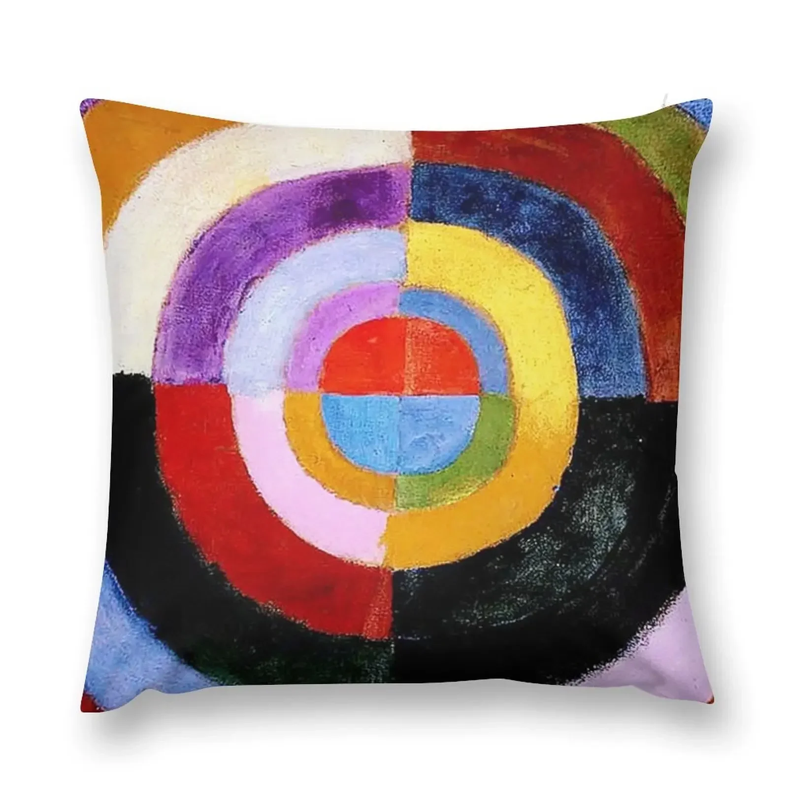 HD Le Premier Disque, by Robert Delaunay 1913 HIGH DEFINITION Throw Pillow pillows decor home christmas cushions covers pillow