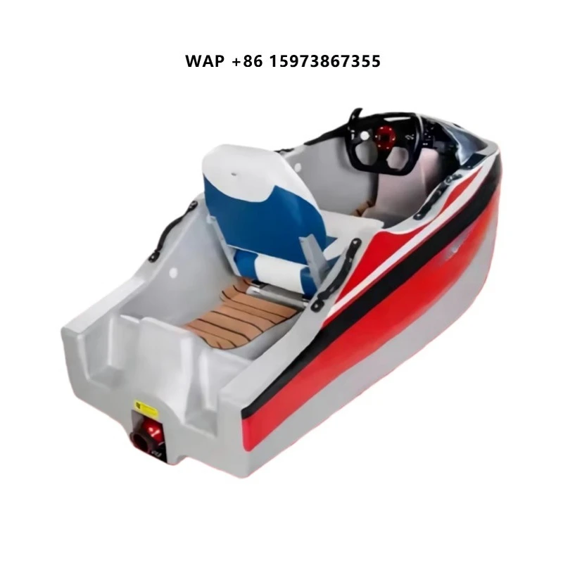 RUSH WAVE Factory Price Electric Karting Boat 72v Water Sport for Surfing