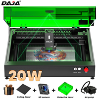 DAJA A8 Laser Cutter Engraver High precision Business Efficient Laser Engraving Machine for Wood Metal Acrylic Tumblers leather