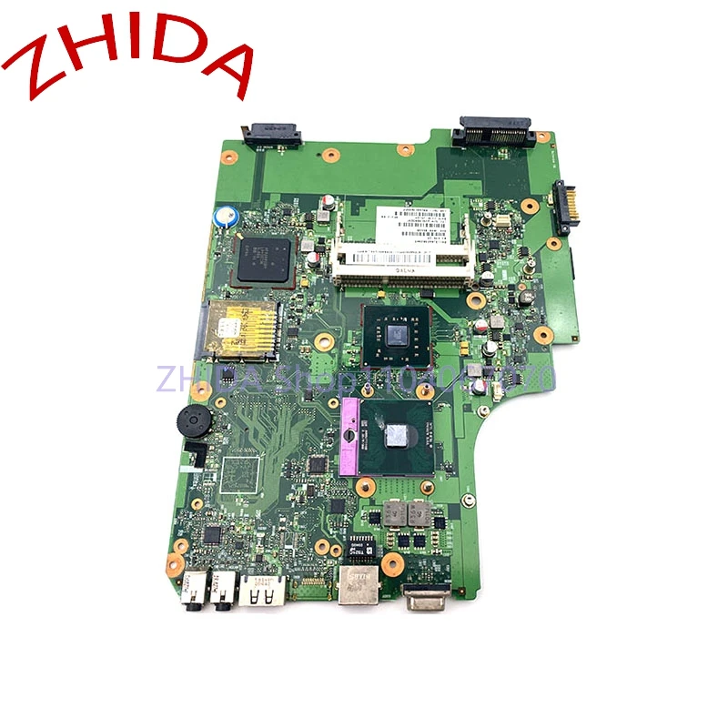 Placa-mãe portátil para satélite TOSHIBA, CPU livre, teste completo, L500, L505, 6050A2302901, V000185550, DDR3