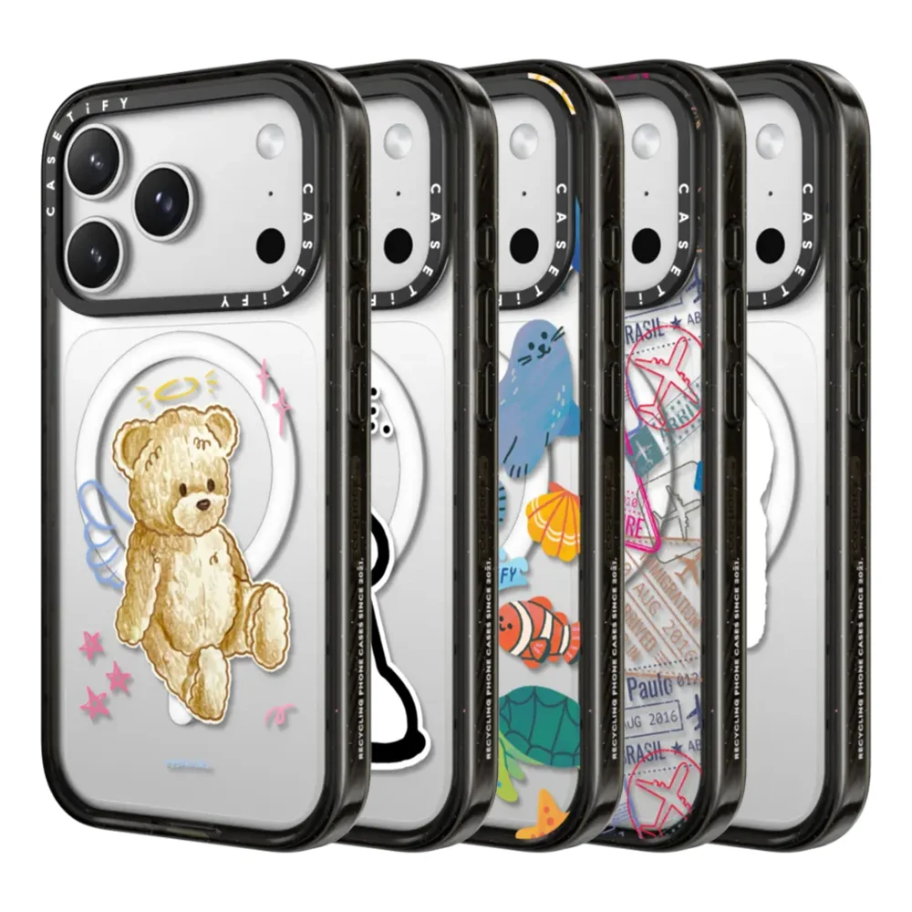 

CASETiFY Printed Patterns Sticker Series Magnetic Drop-proof Case for iPhone 17 16 15 14 13 Pro Max Air 15 Plus Protect Cover
