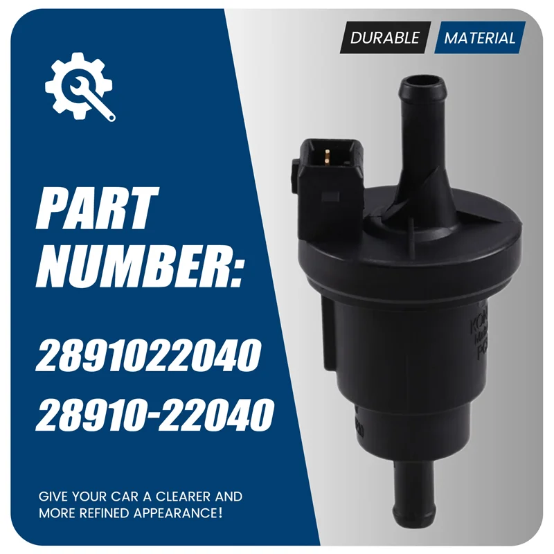 【قطرة السعر! !】صمام تطهير علبة بخار عالي الجودة، صمام تطهير لسيارة Hyundai Elantra، Sonata، Kia Optima، Rio OEM 28910-22