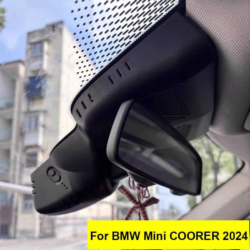 4K HD Plug and Play Wifi DVR OEM for BMW MINI Cooper/Cooper S/COOPER SE 2024 2025, OEM Looks Dash Camera,G-sensor& APP Control
