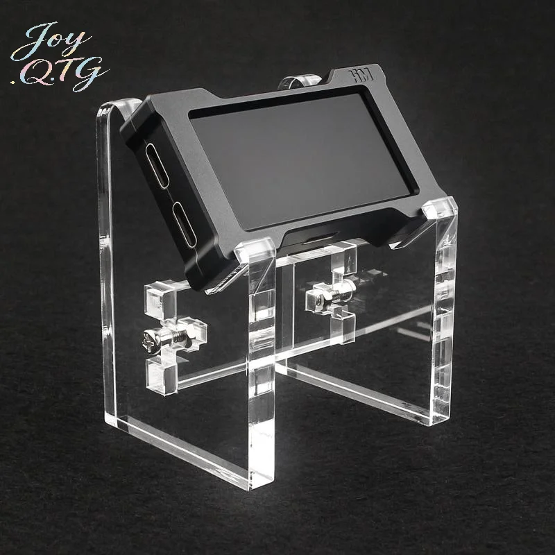 Clear Plastic Display Stand Base For HMHUB Little For HM LAB ZNEO Gaming USB HUB Expansion Dock Electronic Project Support Frame