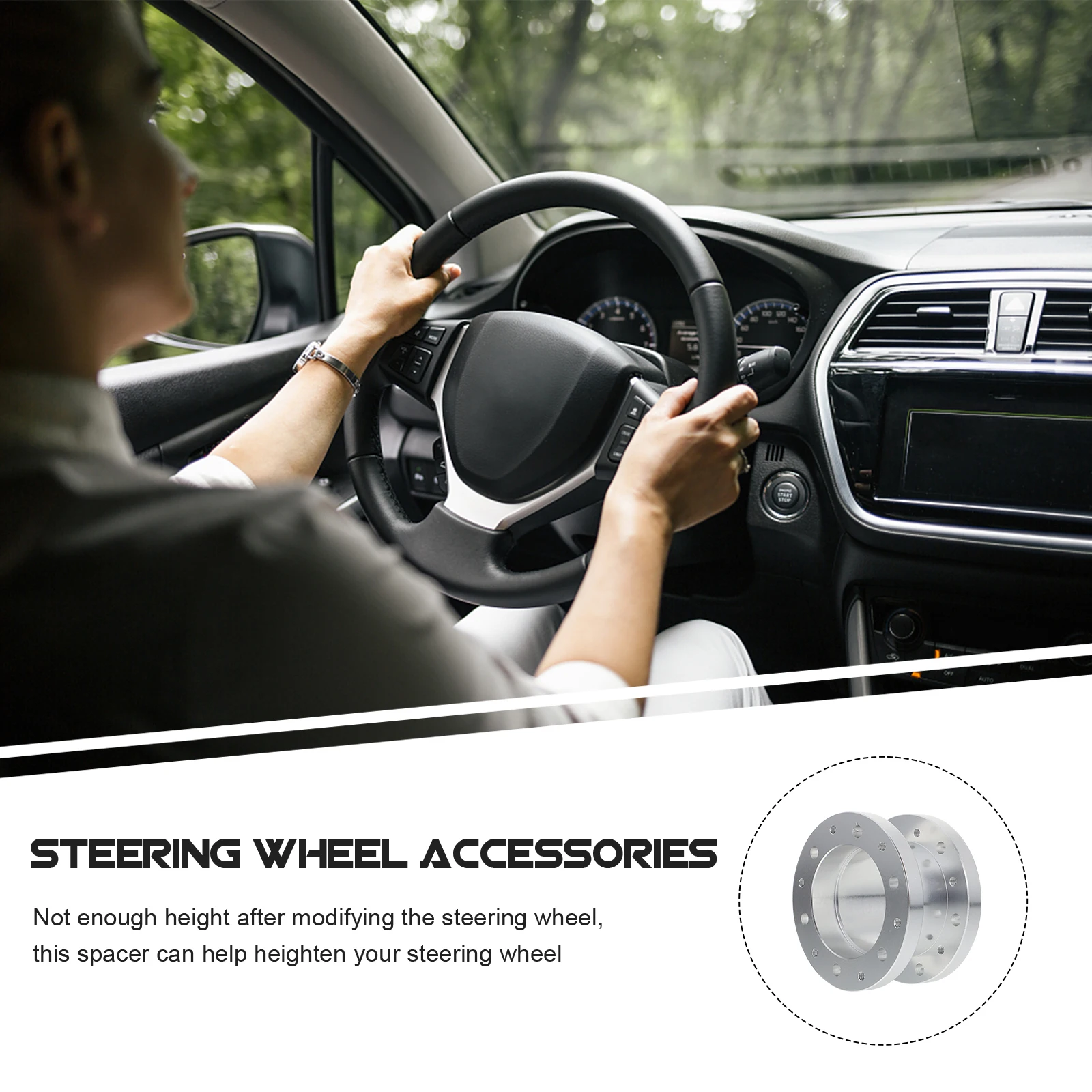 

Auto Steering Wheel Spacer Auto Steering Wheel Adapter Auto Steering Spacer Auto Steering Hub Spacer