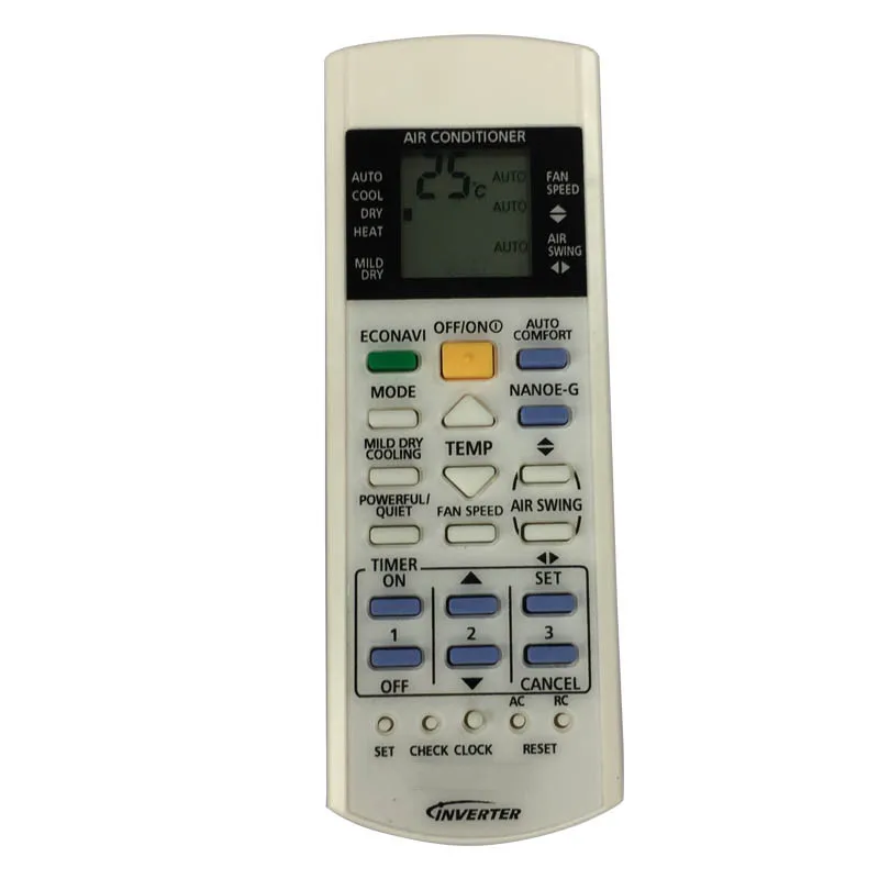 A/C Remote Control Replacement Part for Models A75C3300 A75C3887 3208 3935 3708 Air Conditioner Remote Control