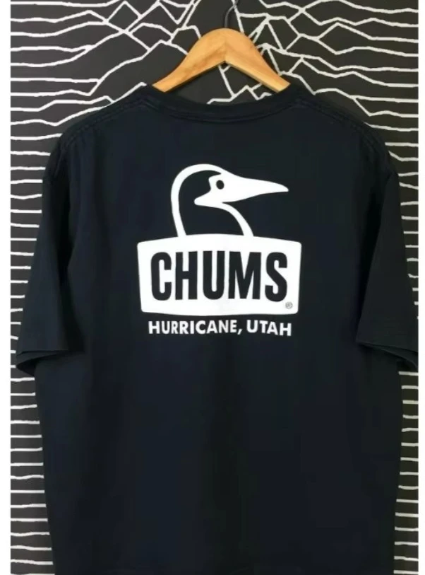 

2025 Summer Hot CHUMS Sports Fashion Outdoor Leisure Fashion High Quality Women Breathable Round Neck T-shirt