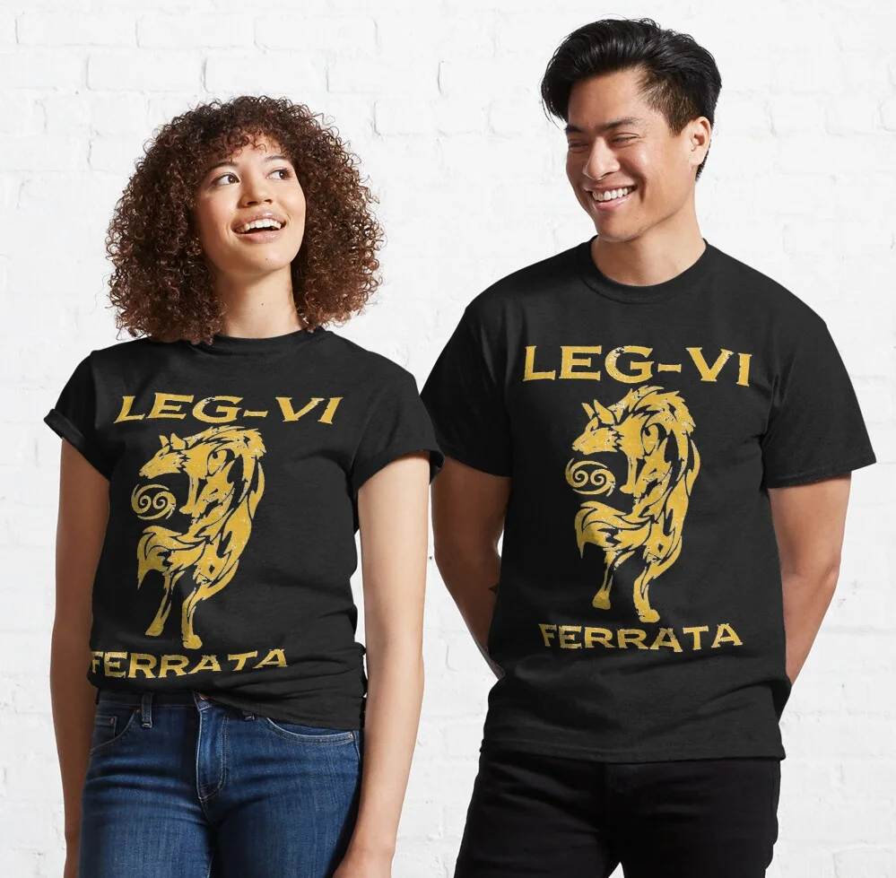 Legio-VI Ferrata. Ancient Rome Legion T Shirt 100% Cotton Short Sleeve O-Neck Casual T-shirts Loose Top New Size S-3XL