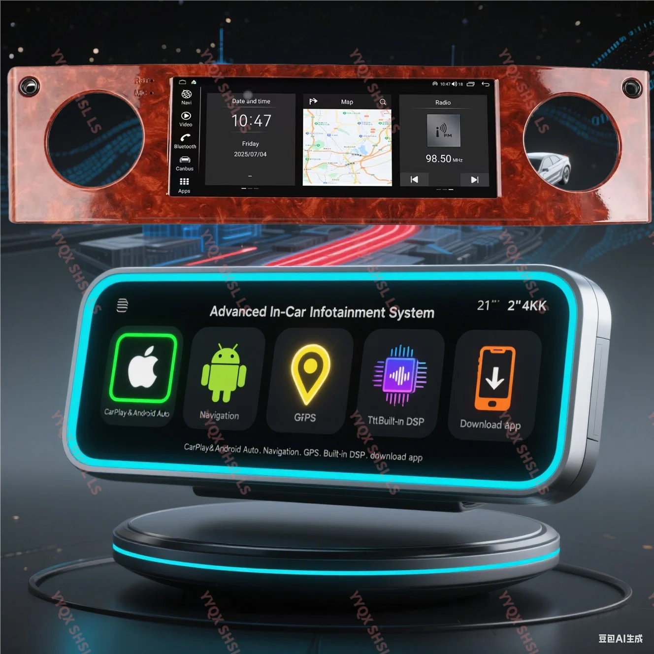 Android Radio Coche For Rolls Royce Phantom 2004 2005~2012 GPS Navi Receiver Player Automotive Multimedia Autostereo Head Unit