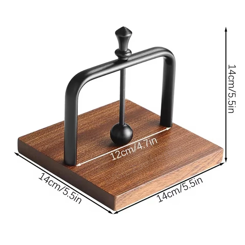 Cafe Napkin Holder Western Restaurant Paper Towel Holder Solid Wood Hotel Paper Towel Box Homestay Tabletop Paper Towel Holder