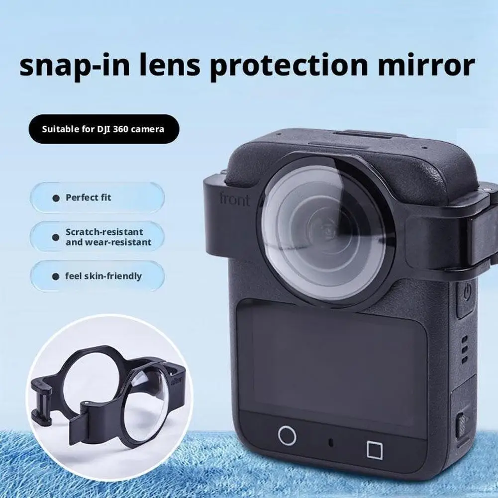 For DJI OSMO360 Snap-on Lens Protector Camera Protector Cover Anti-Scratch Lens Guards For DJI Osmo 360 Camera Accessories