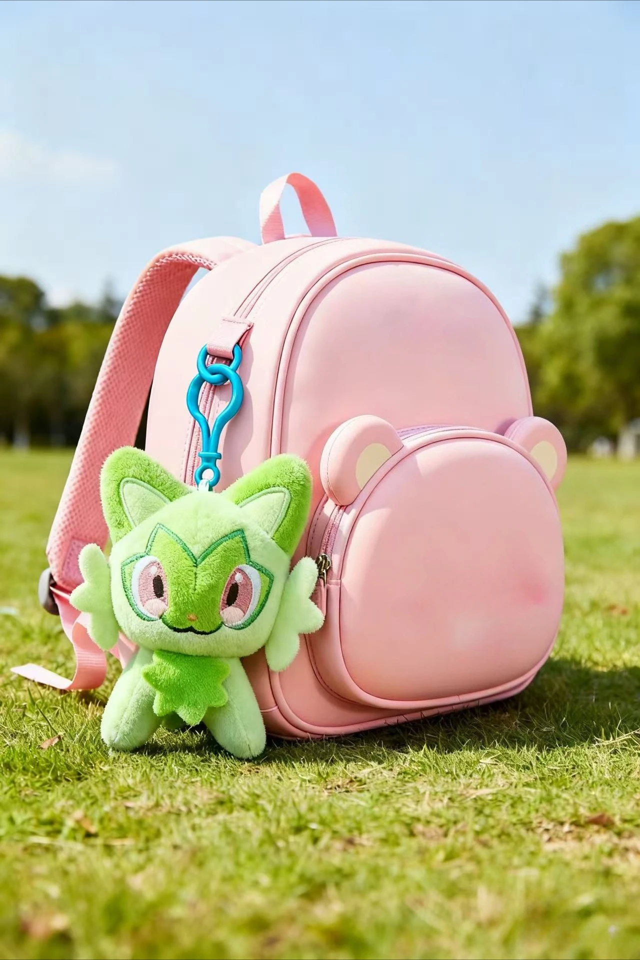 

10PCs/set Pokemon Sprigatito Plush 12cm Doll Pendant Stuffed Pendant Plush Keychain Keyring